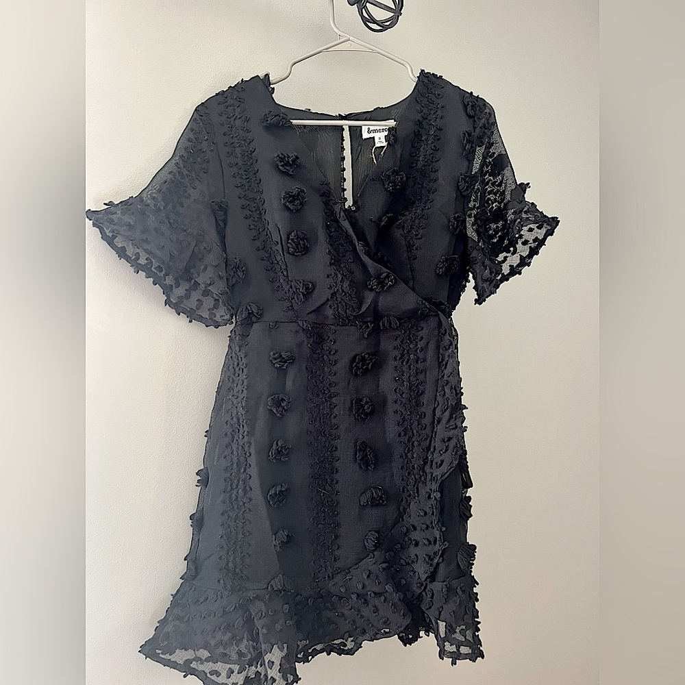 &merci Pompom dress